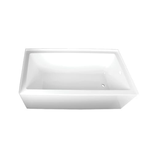 Aqua Eden VTAP603222R 60-Inch Acrylic 3-Wall Alcove Tub