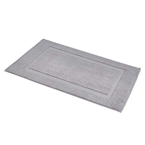 Amazon Basics Banded Bathroom Bath Rug Mat, 100% Cotton.