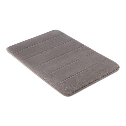 Amazon Basics Bath Mat for Bathroom, Absorbent Plush Memory...