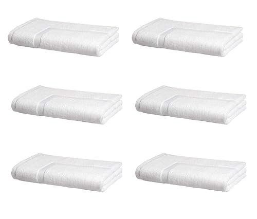 Amazon Basics Premium 100% Cotton Absorbent Soft Bath Mat...