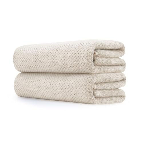 Extra Large Bath Towel Set of 2, Jumbo Microfiber.