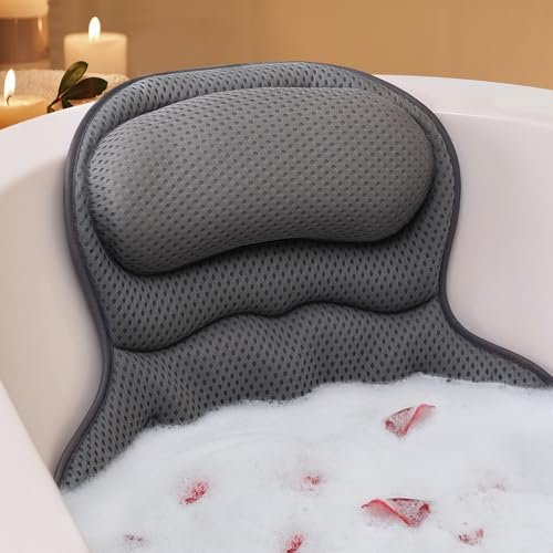 Bath Pillows for Tub, Luxury Bathtub Pillow Head Neck.