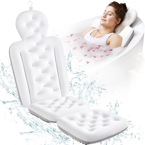 Full Body Bath Pillow for Bathtub, Thick Luxury Cushion