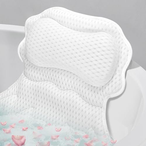 SetSail Bath Pillow, Bath Pillows for Tub Neck Support