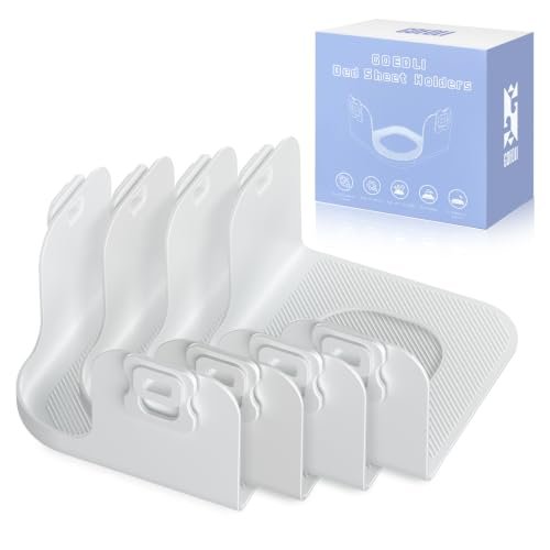 4PC-Lock Sheet Holders,Secure Bed Sheets,ABS...