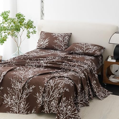 Spirit Linen Home 4-Piece Breathable Bed Sheet Set King