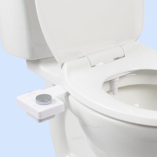 TUSHY Fresh Ultra-Slim Starter Bidet Attachment, Silver