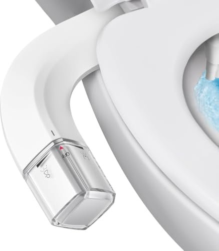 Shineforu Bidet Dual Mode Bidet Attachment for...