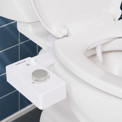 TUSHY Classic 3.0 Bidet Toilet Seat Attachment, Brushed...