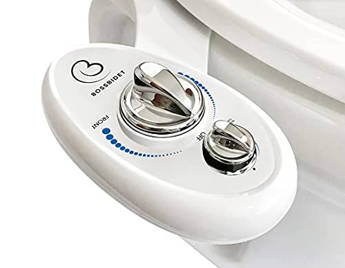 Boss Bidet Luxury White Blue - Bidet Attachment