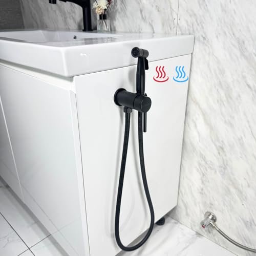 Handheld Bidet Sprayer for Toilet Warm Water, Stainless...