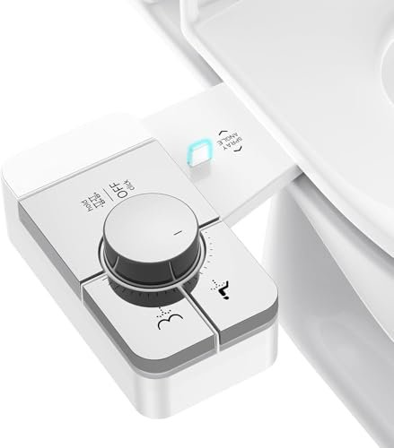 Upgrade Bidet Attachment for Toilet Seat, Adjustable Dual...