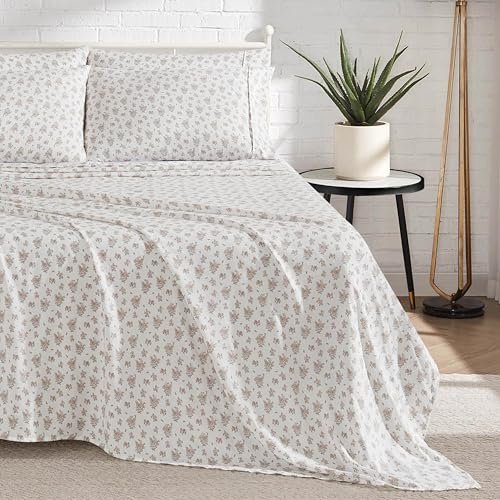 Lucky Brand Printed Microfiber 6-Piece Queen Sheet Set Naya...