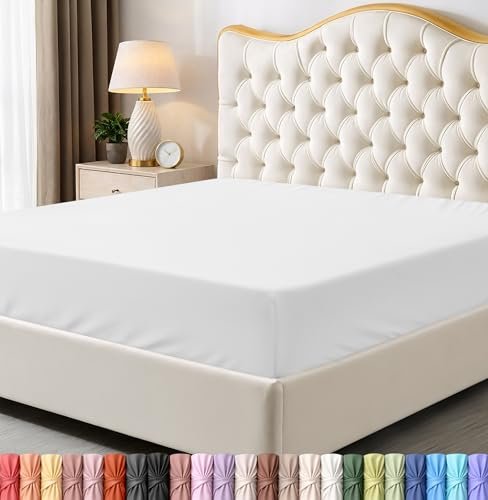 Twin Fitted Sheet, Ultra Soft Fits Up to 15