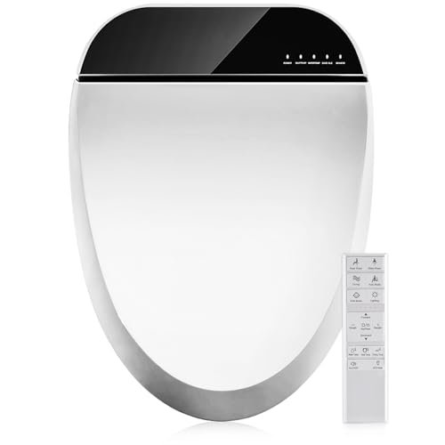 Combier Electric Bidet Toilet Seat Elongated, Wash and Dry.