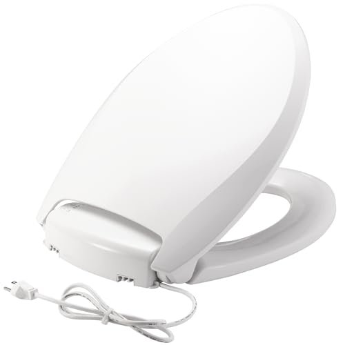 Bemis Radiance Heated Night Light Toilet Seat, adjustable...