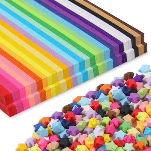Phinus 2060 Sheets Origami Paper, 27 Assortment Colors