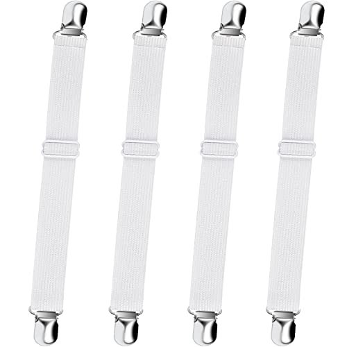 Sopito Sheet Straps, Adjustable Elastic Bed Sheet Holder,...