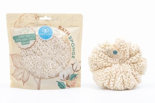 Organic Bath Sponge/Natura Bath Organic Cotton Bath Ultra...