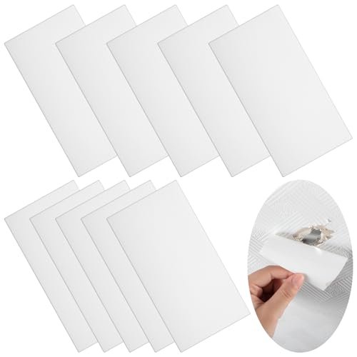 Innconee 10 Pcs Bathtub Hole Patch Siding Wall Repair Kit