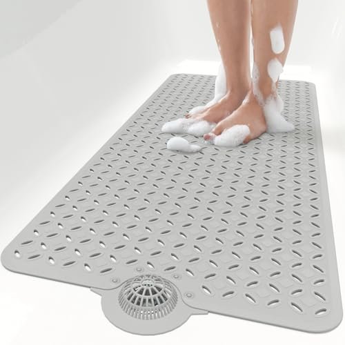 OTHWAY Bath Mat for Tub Non Slip: Big Drain Holes.