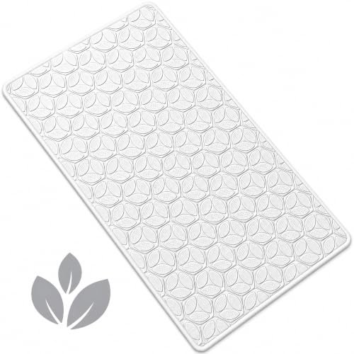 WRISIN Non-Slip Rubber Bathtub Mat with Suction Cups