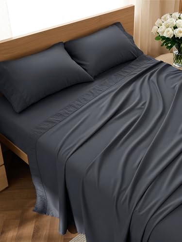 Bedsure Full Size Sheets - 4 Pieces soft, breathable.