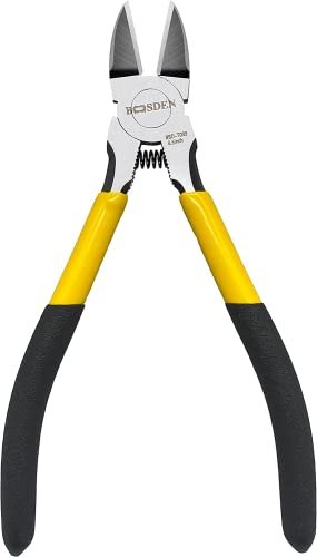BOOSDEN Wire Cutter 6.5 inch Cutting Pliers for Metal