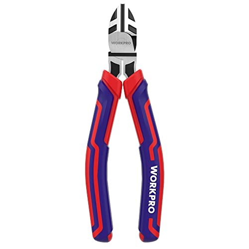 WORKPRO 6” Wire Cutters Heavy Duty CRV Steel Pliers