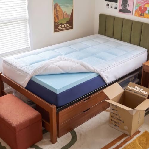 Viscosoft 4 Inch Hybrid Mattress Topper Twin XL Pillow Top