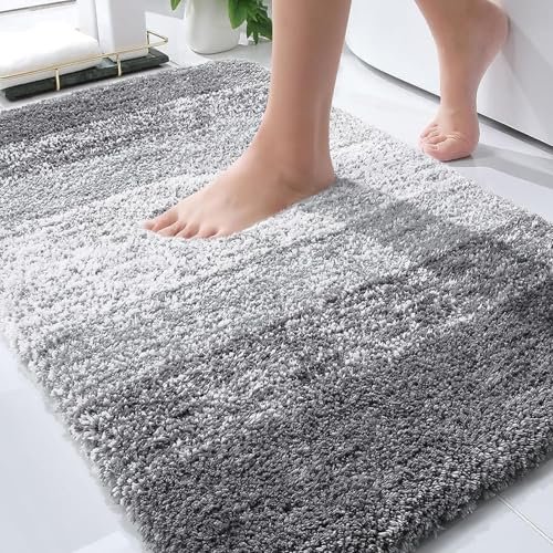 OLANLY Bathroom Rugs Mat 30x20, Extra Soft Microfiber...