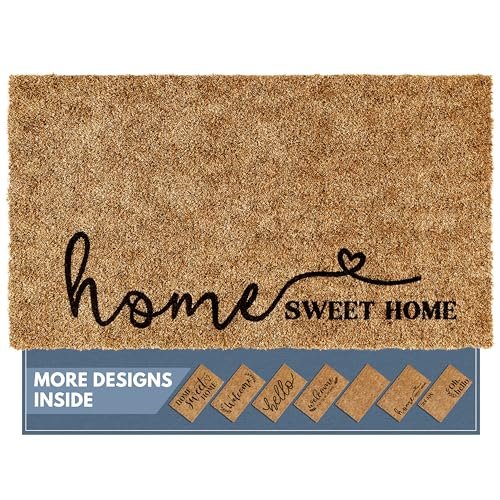 Barnyard Designs Front Door Welcome Mat (Home Sweet Home...