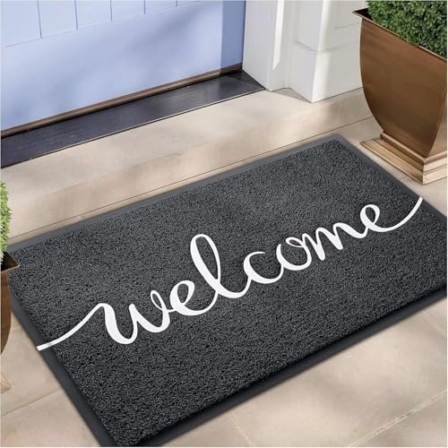 EARTHALL Funny Welcome Mats, Front Door Mat for Entry.