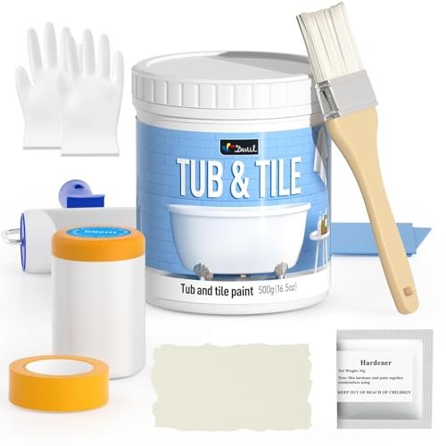 DWIL Tile Paint, Tub and Tile Refinishing Kit