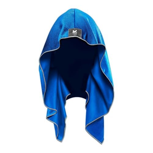 MISSION Cooling Hoodie Towel- Sport Hood Towel, cools wet,...