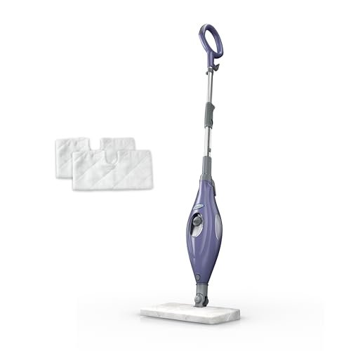 Shark Steam Pocket Mop with 2 Washable Double-sided Pads