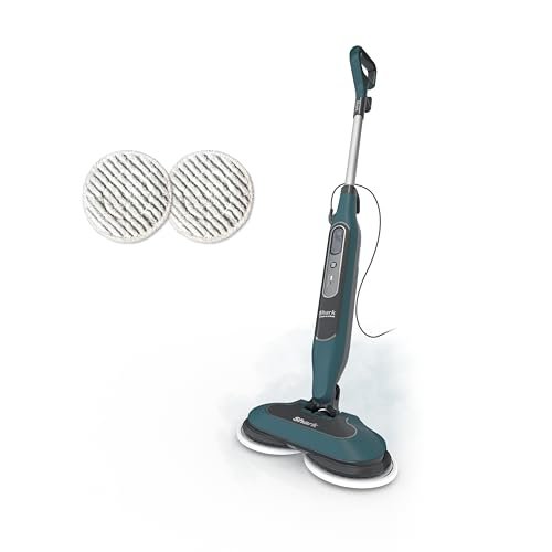 Shark Steam & Scrub Hard Floor Steam Mop, Teal, S8002BRN