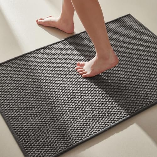 TYUU Bathroom Rugs Non Slip Washable, Super Absorbent Bath...