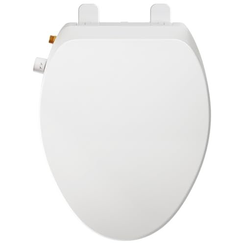 Elongated Bidet Toilet Seat – Non-Electric, Slow-Close,...