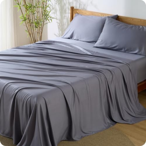 Bedsure PureWoven 100% Rayon Derived from Bamboo, King...