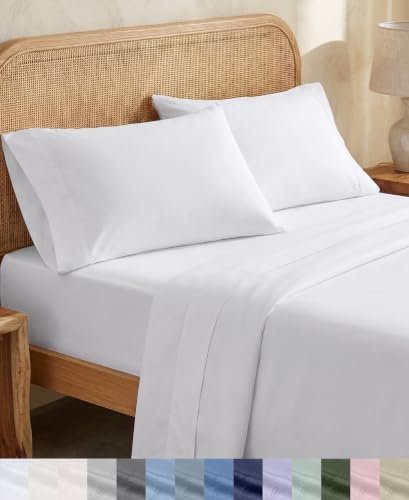 California Design Den 100% Organic Cotton King Size Sheets...
