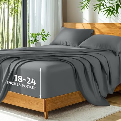 SONORO KATE 100% Viscose Derived from Bamboo_Sheets, Extra...