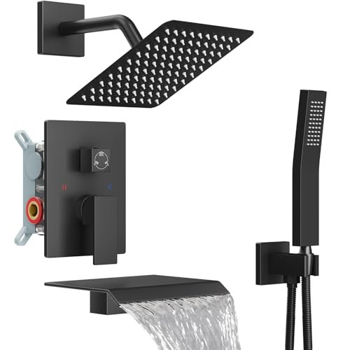 Midanya Shower System with Tub Spout,8 Inch Shower...