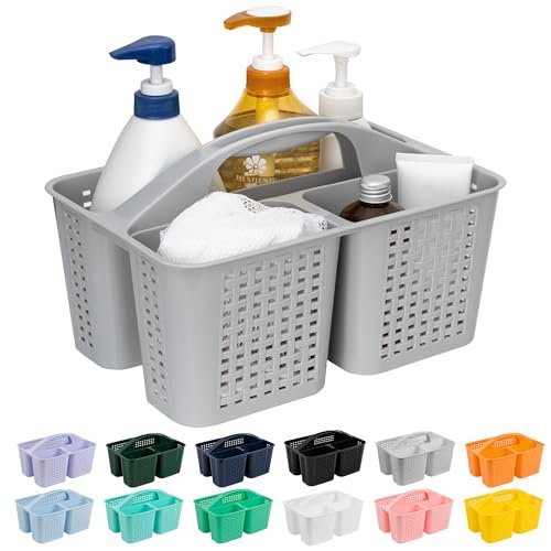 Tiawudi Portable Shower Caddy, Caddy Organizer with Handle
