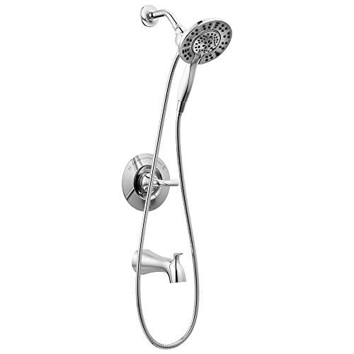 Delta Arvo 14 Series Chrome Bathtub Shower Faucet Combo