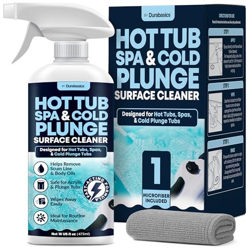 Durabasics Hot Tub Surface Cleaner & Cold Plunge Kit