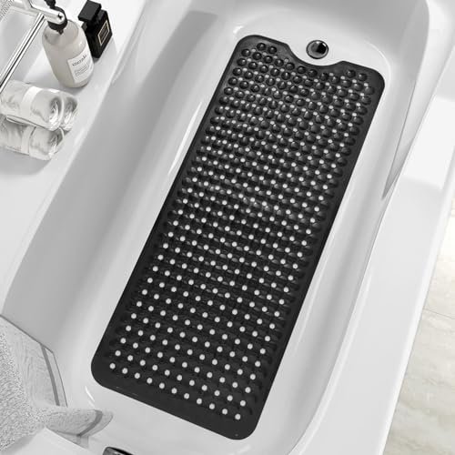 ZHICHENG Bath Tub and Shower Mats, Non-Slip Extra Long.