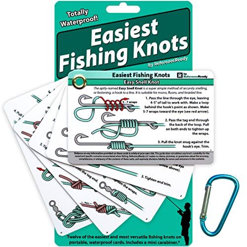 ReferenceReady Easiest Fishing Knots Pocket Guide for...