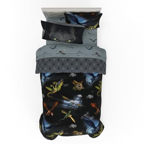 How to Train Your Dragon Kids Bedding Super Soft Comforter