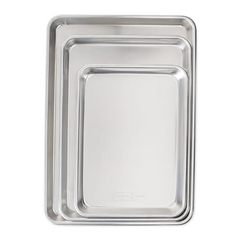 Nordic Ware Naturals 3 Piece Set - USA Made Aluminum